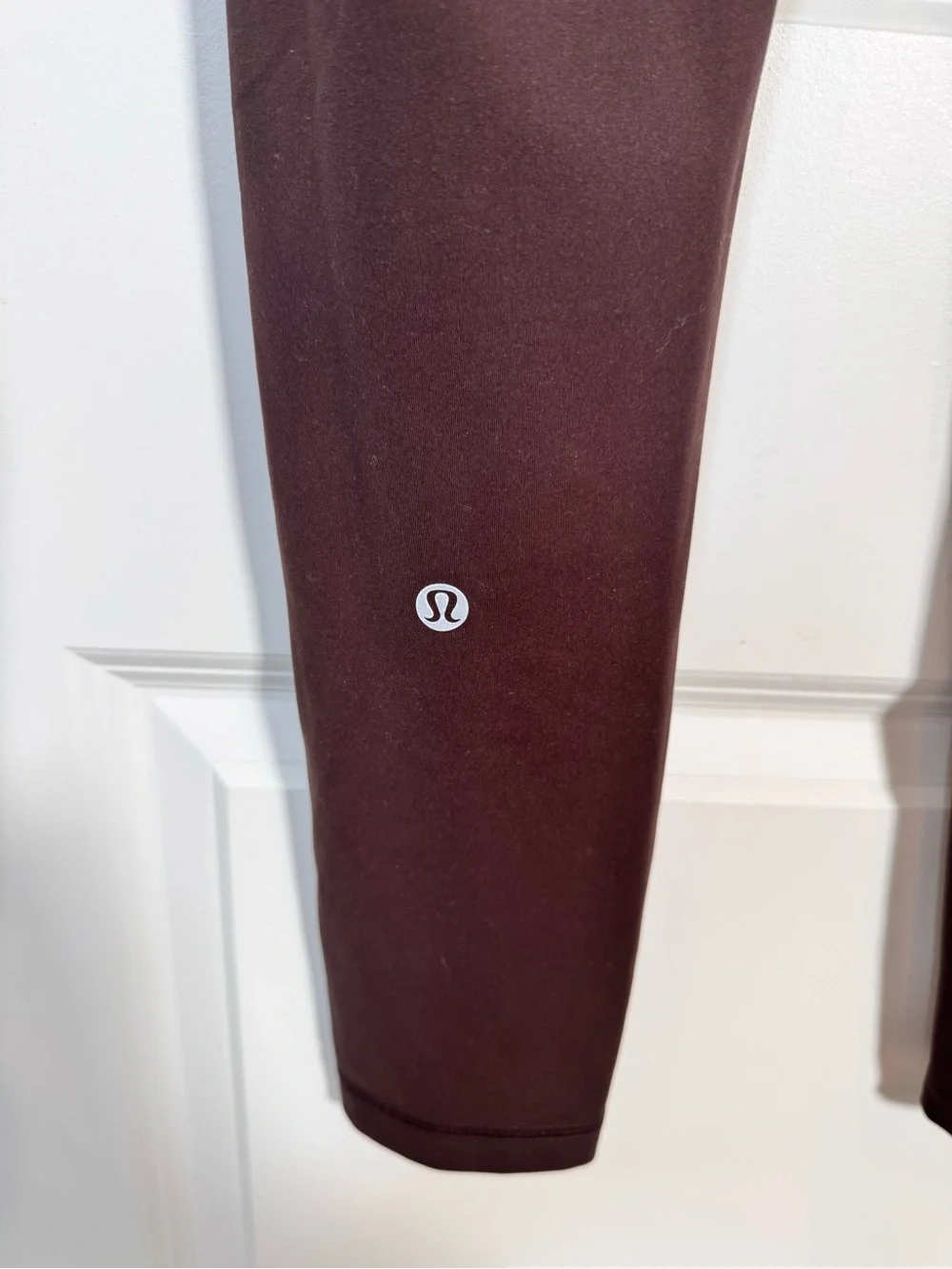 Lululemon Brown High Rise Leggings 24” Yoga Pilates Gym Stretch Drawstring Sport